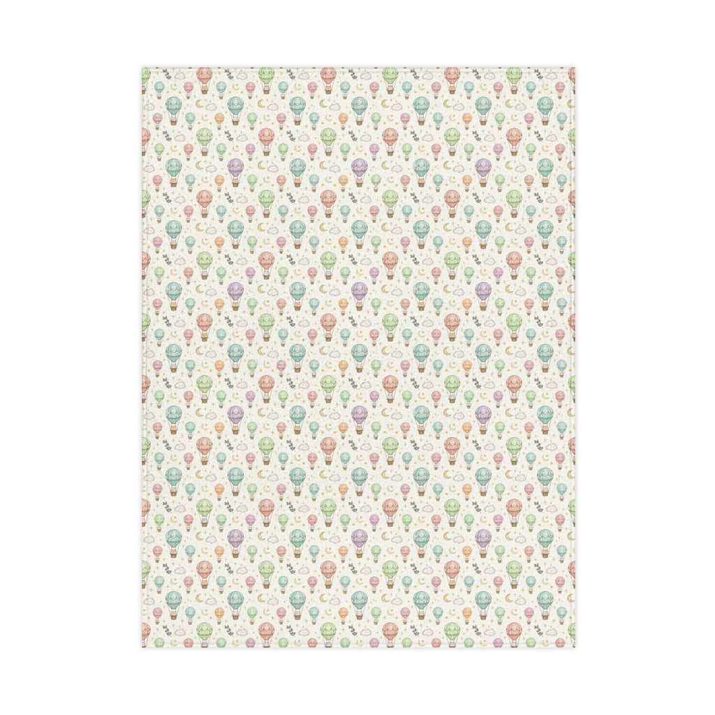 Hot Air Balloon Toddler Blanket
