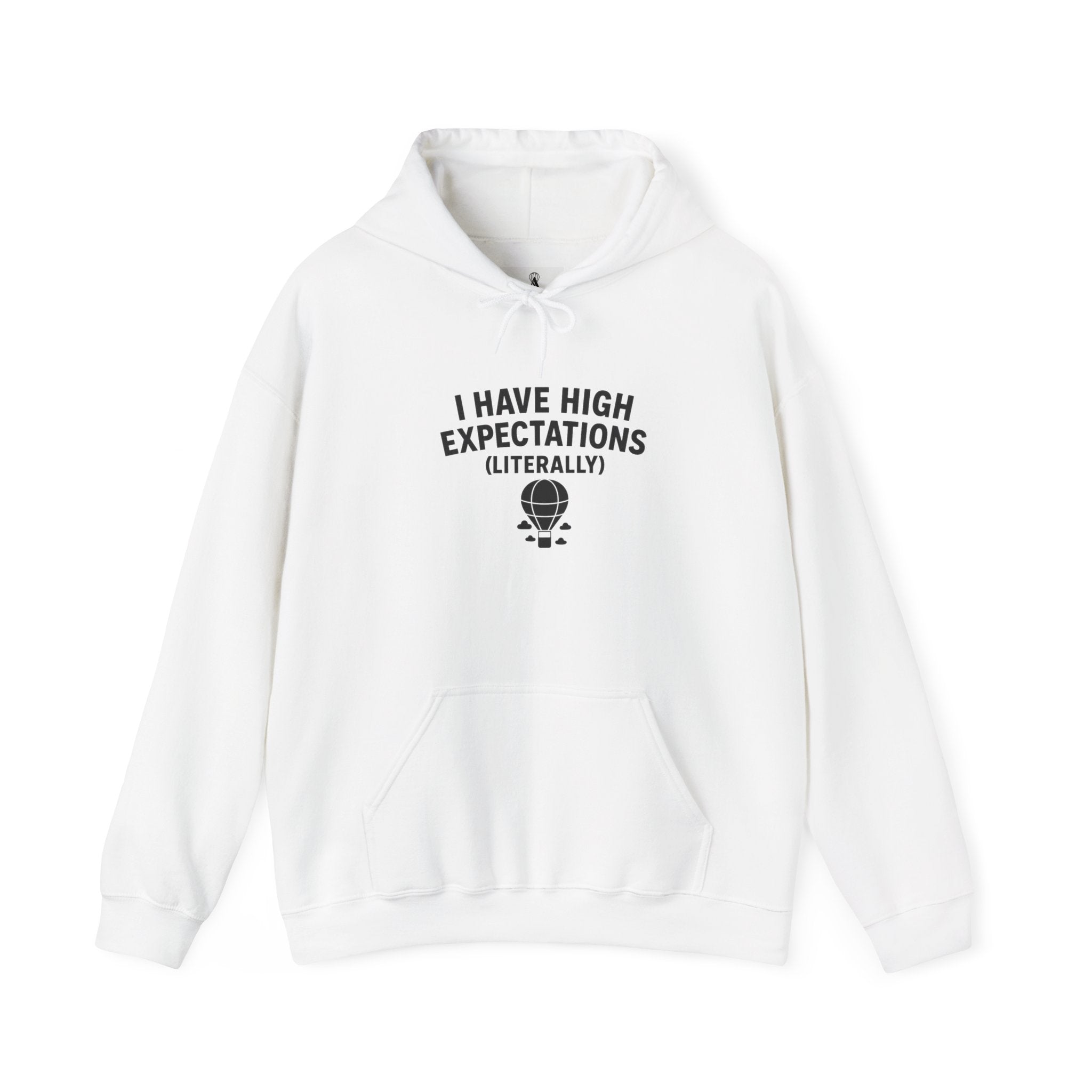 I Have High Expectations (Literally) Hot Air Balloon Hoodie