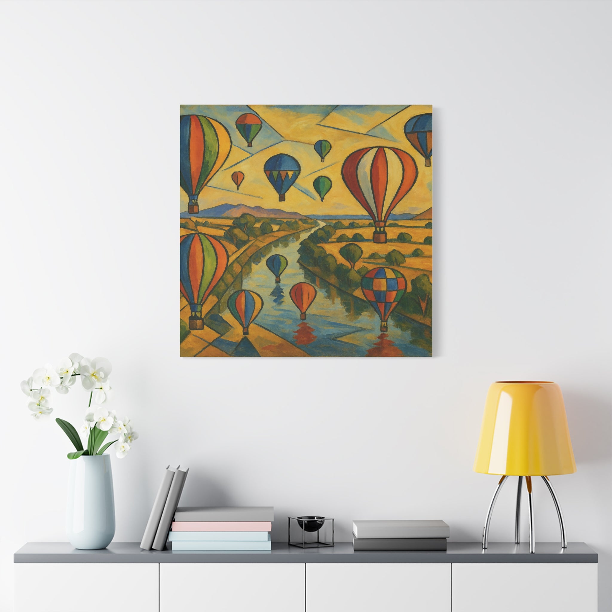 Mass Hot AIr Balloon Accession Canvas