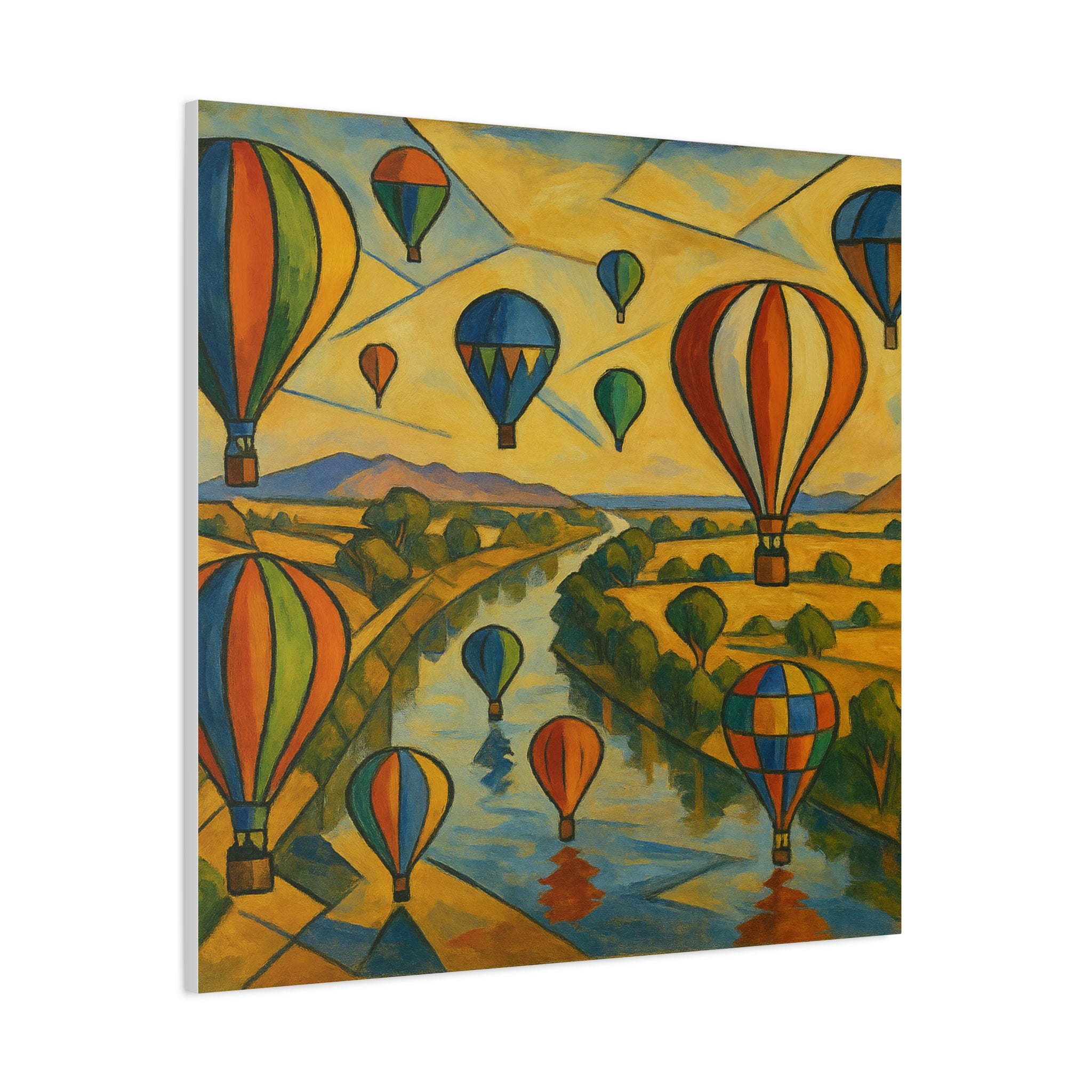 Mass Hot AIr Balloon Accession Canvas