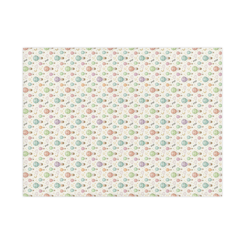 Hot Air Balloon Toddler Blanket