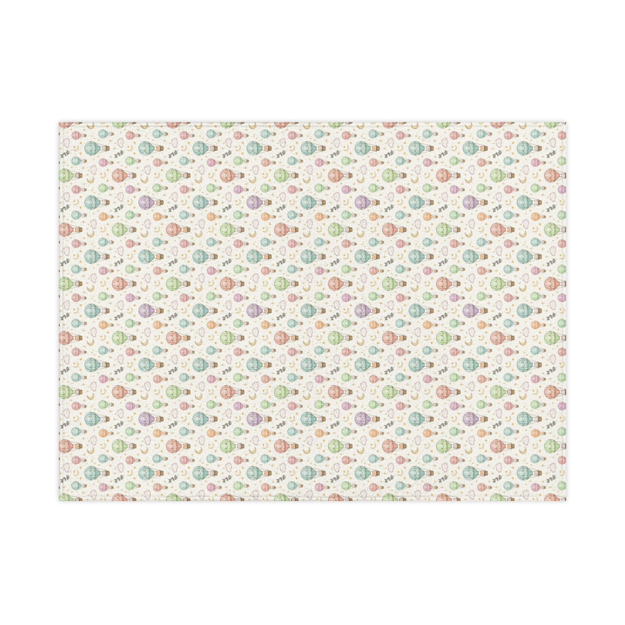 Hot Air Balloon Toddler Blanket
