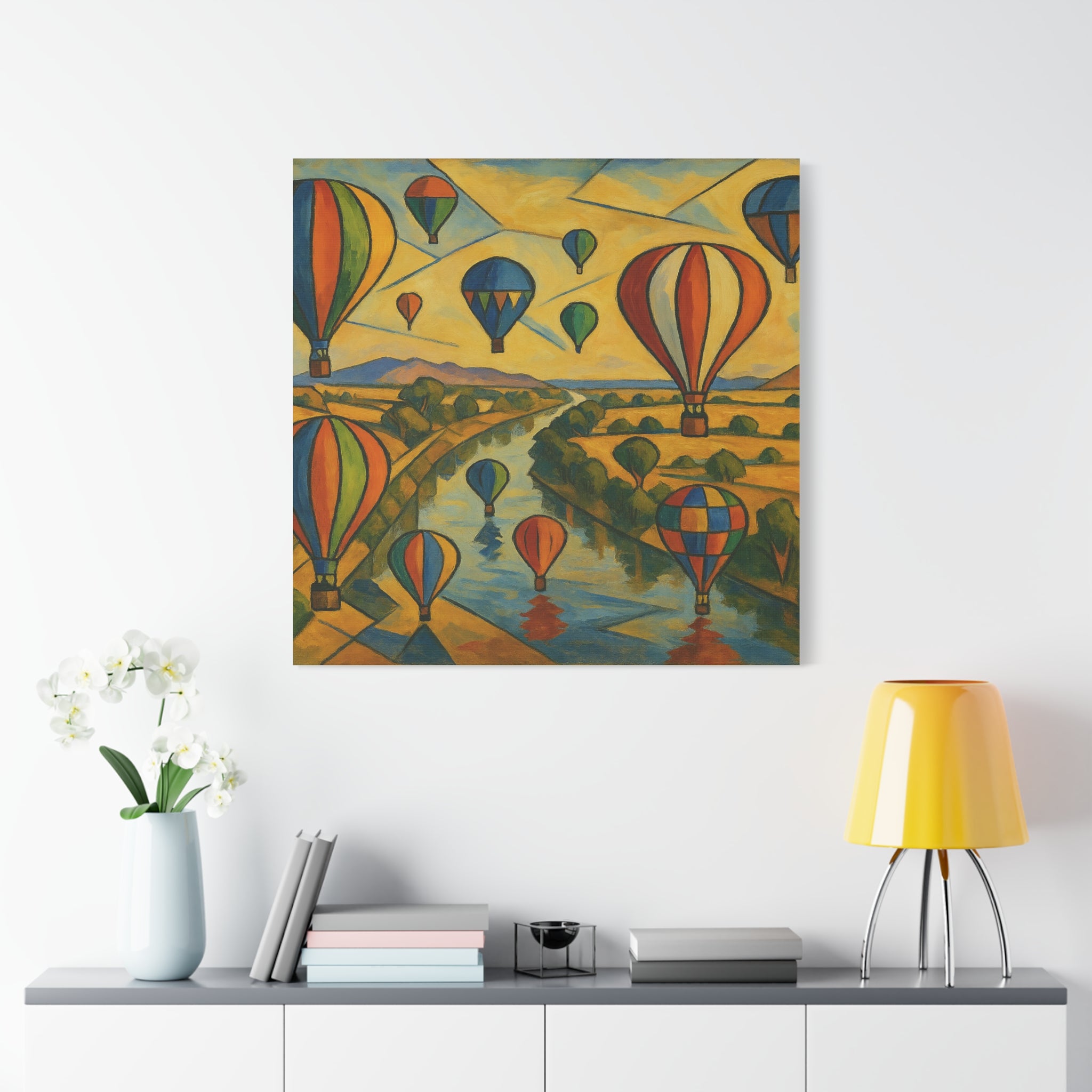 Mass Hot AIr Balloon Accession Canvas