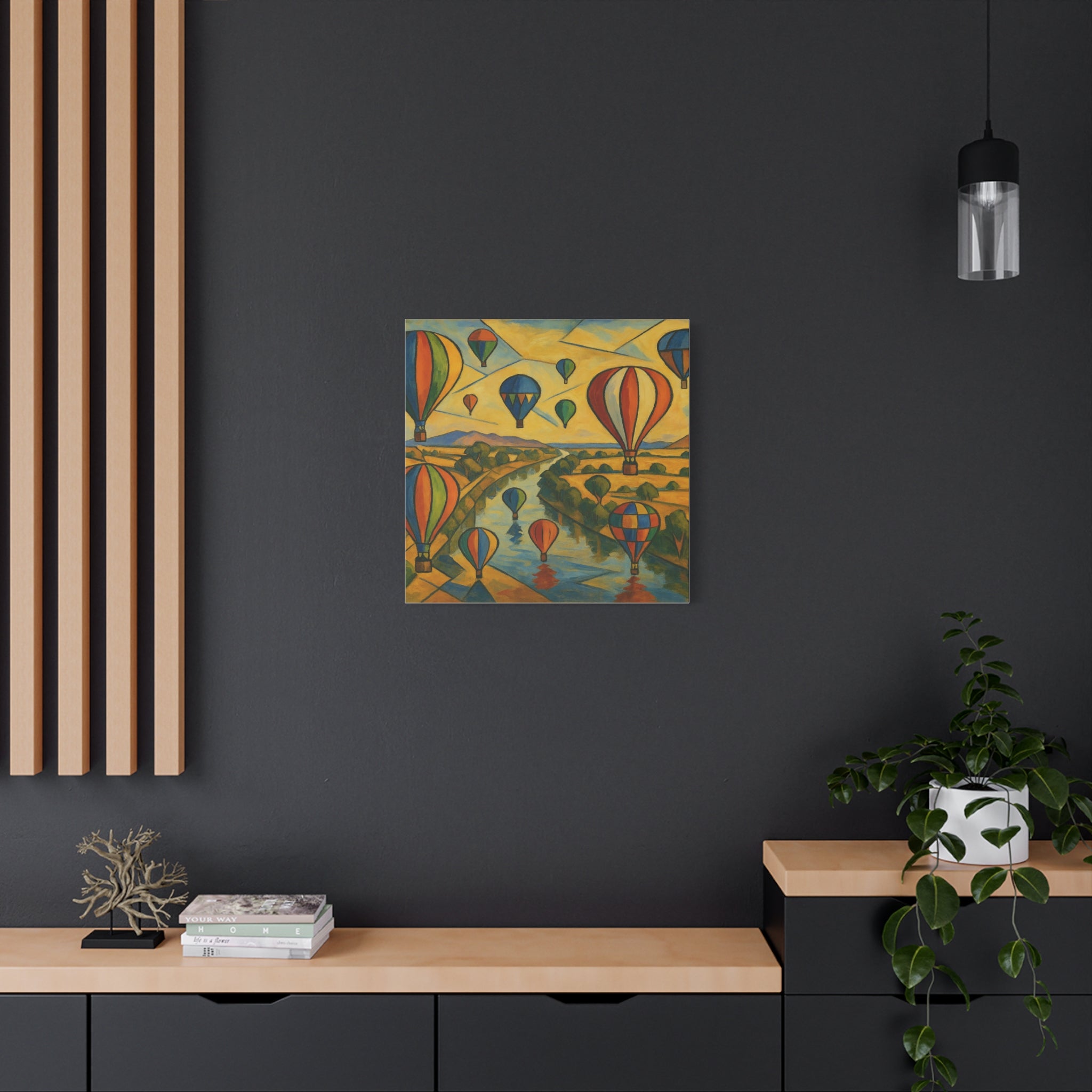 Mass Hot AIr Balloon Accession Canvas