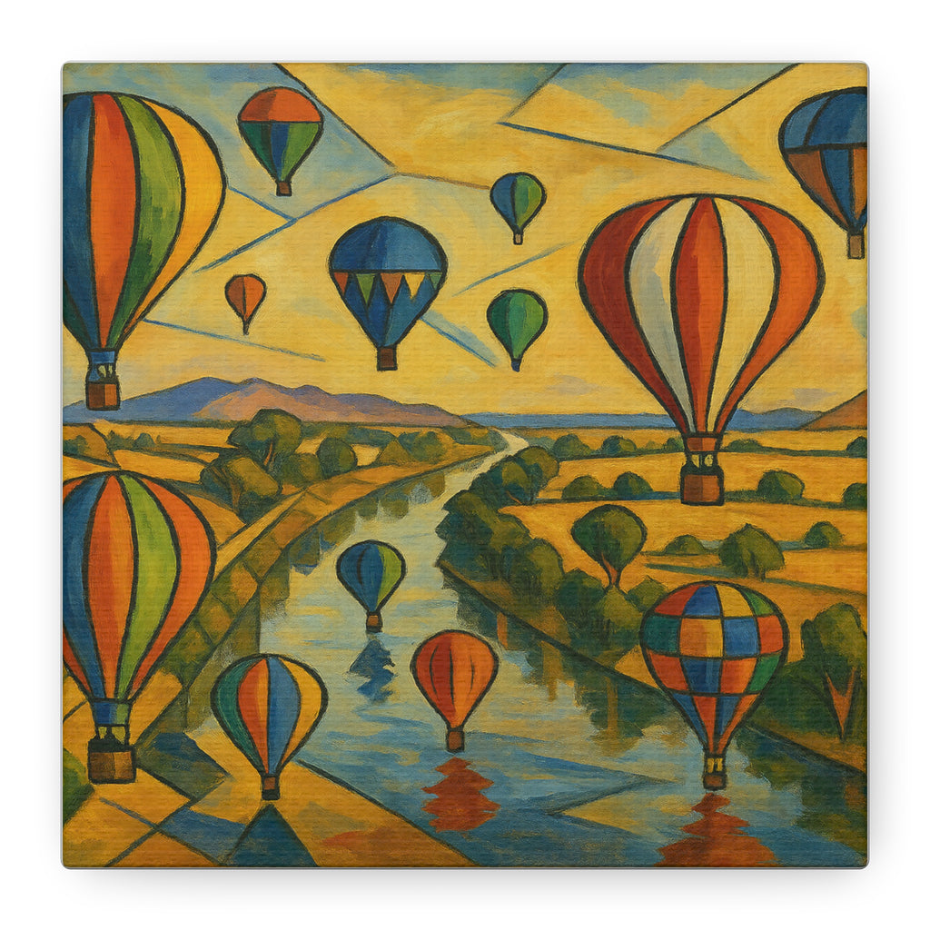 Mass Hot AIr Balloon Accession Canvas