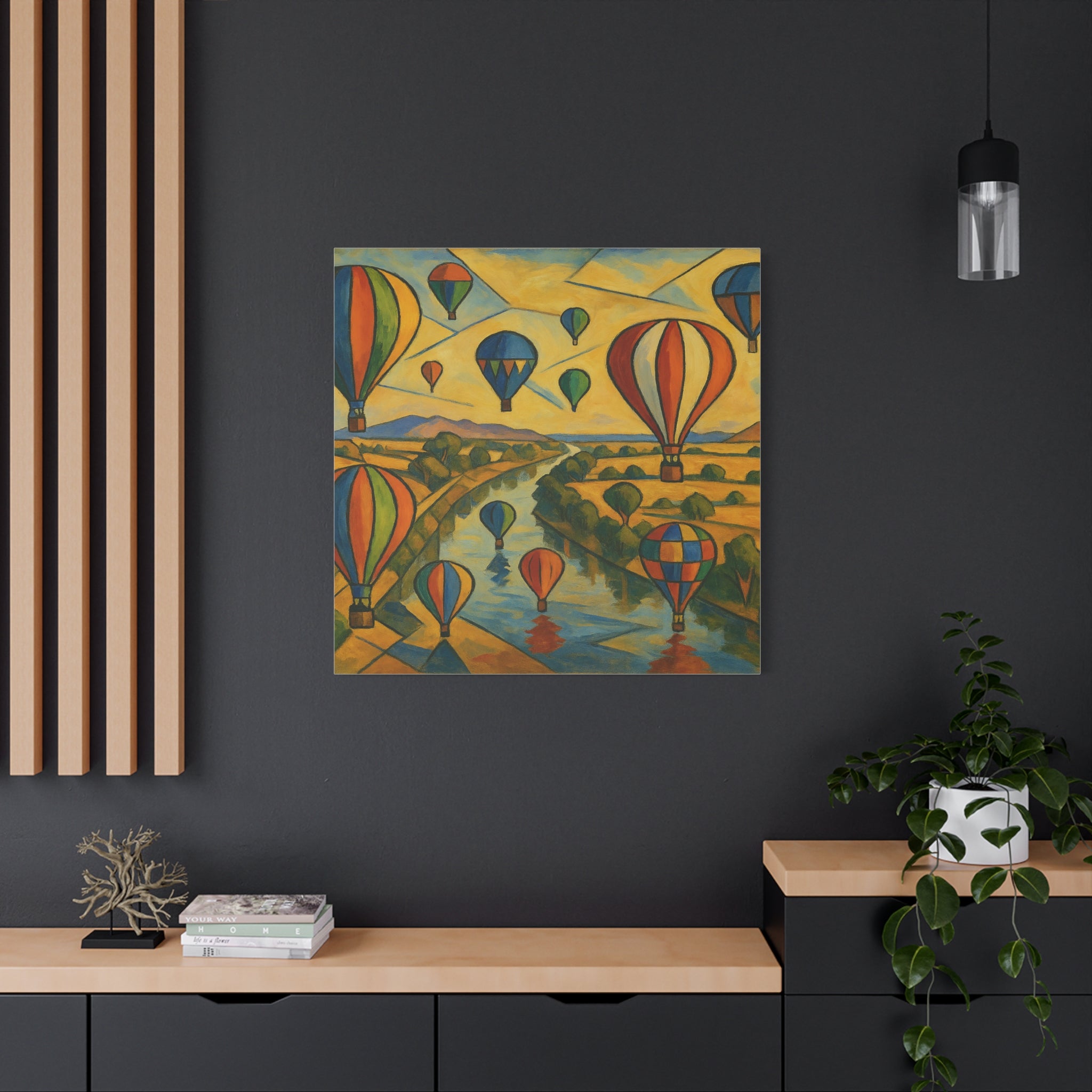 Mass Hot AIr Balloon Accession Canvas
