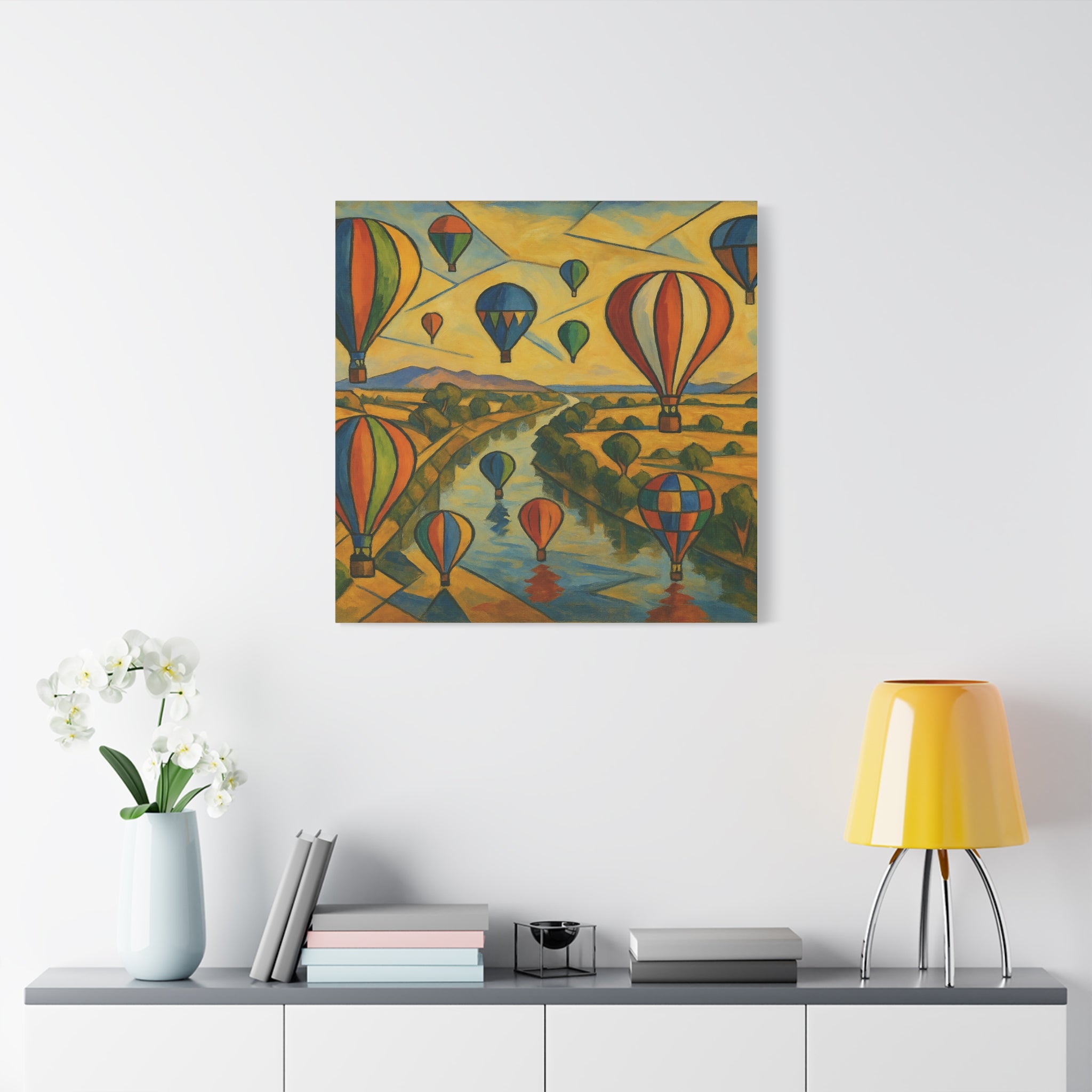 Mass Hot AIr Balloon Accession Canvas